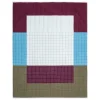 Finarte Tiles bedspread, burgundy