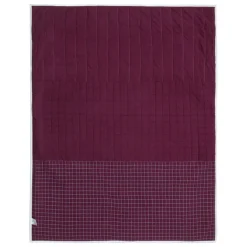 Finarte Tiles bedspread, burgundy