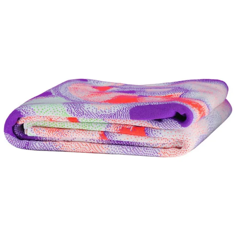 Finarte Tutti Frutti throw, 135 x 190 cm, green