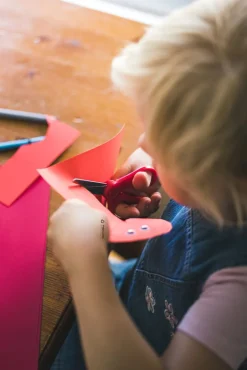 Fiskars Kids scissors 13 cm, red