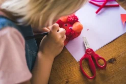 Fiskars Kids scissors 13 cm, red