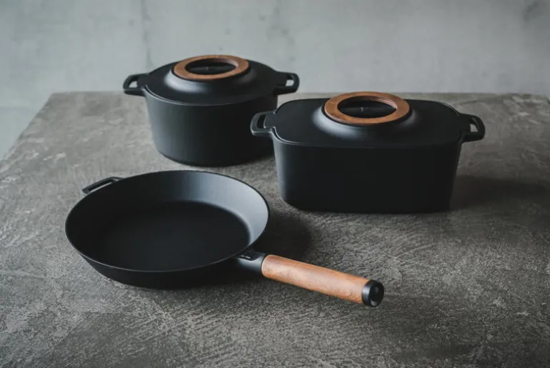 Fiskars Norden cast iron frying pan, 24 cm