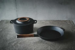 Fiskars Norden cast iron frying pan, 26 cm