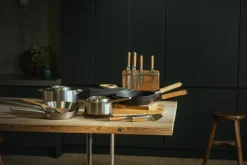 Fiskars Norden steel casserole, 3 L, uncoated