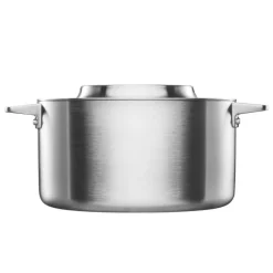 Fiskars Norden steel casserole, 5 L, uncoated