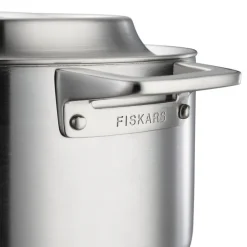Fiskars Norden steel casserole, 5 L, uncoated