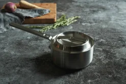 Fiskars Norden steel saucepan, 1,8 L, uncoated