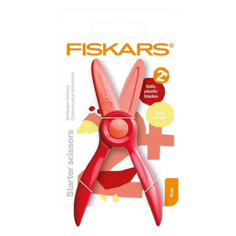 Fiskars Starter scissors, red
