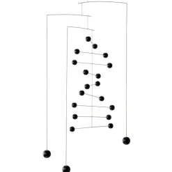 Flensted Mobiles Counterpoint mobile, black