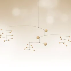 Flensted Mobiles Symphony mobile, 85 cm, natural