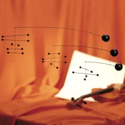 Flensted Mobiles Symphony mobile, black