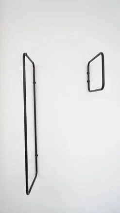 Fólk Reykjavík Turnaround rack, small, black