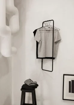 Fólk Reykjavík Turnaround rack, black