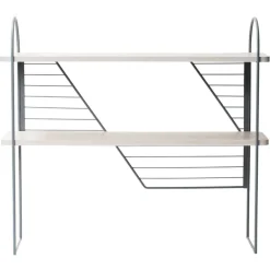 Fólk Reykjavík Urban Nomad console table L, grey - white