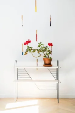 Fólk Reykjavík Urban Nomad console table L, grey - white