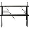 Fólk Reykjavík Urban Nomad console table L, black - black