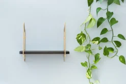 Fólk Reykjavík Urban Nomad shelf S, black - gold