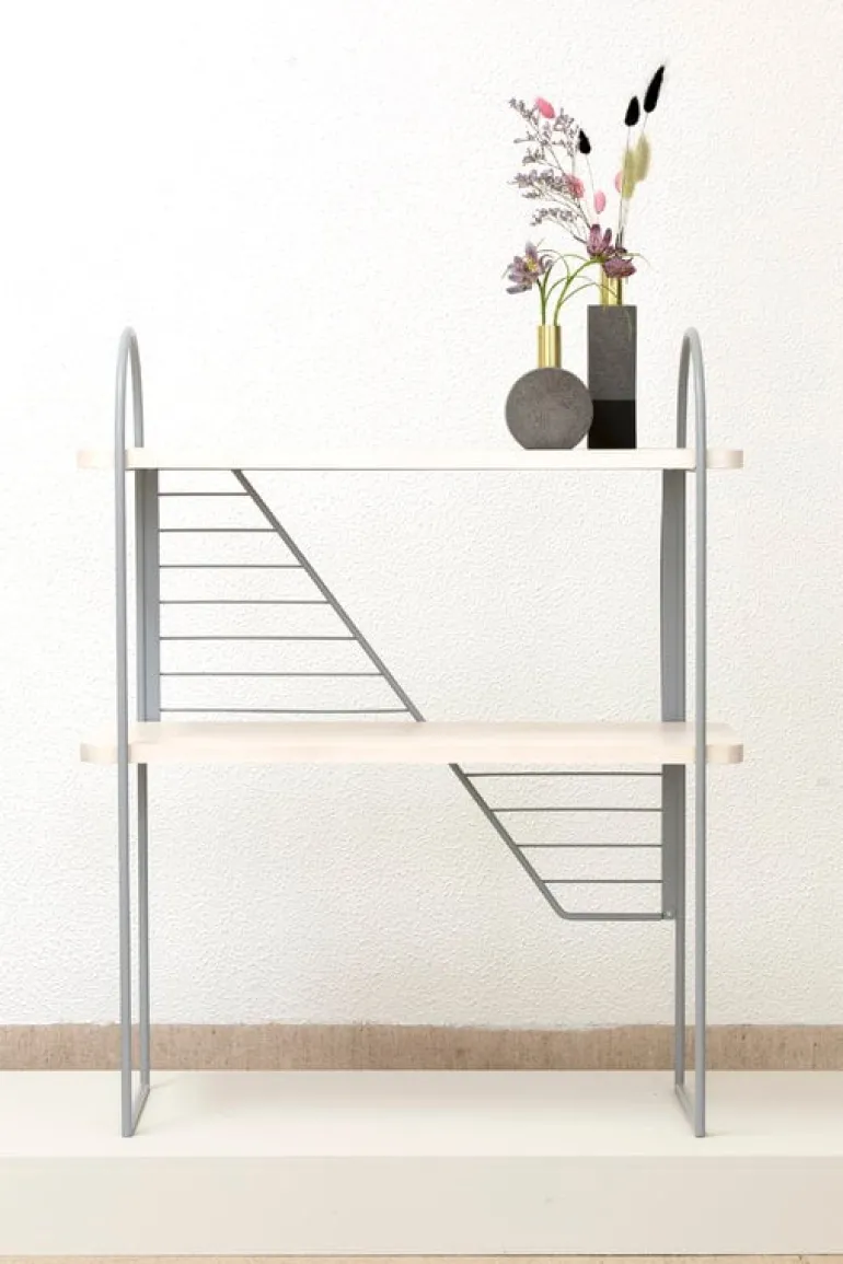 Fólk Reykjavík Urban Nomad console table M, grey - white