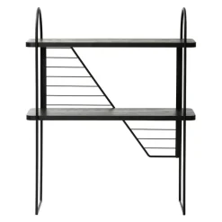 Fólk Reykjavík Urban Nomad console table M, black - black