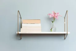 Fólk Reykjavík Urban Nomad shelf M, white - gold