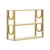 Fogia Arch shelf, mini, lacquered oak