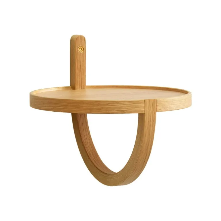 Fogia Archetto shelf, lacquered oak