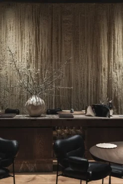 Fogia Bollo chair, black leather - black