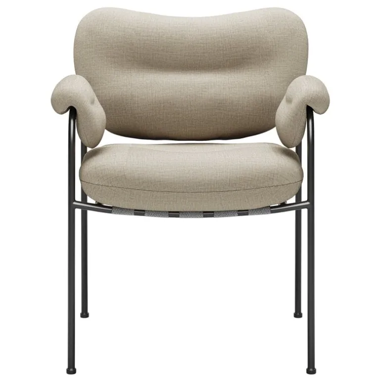 Fogia Bollo chair, Lido 16 beige - black