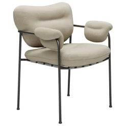 Fogia Bollo chair, Lido 16 beige - black