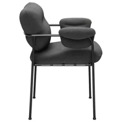 Fogia Bollo chair, Lido 4 black  - black