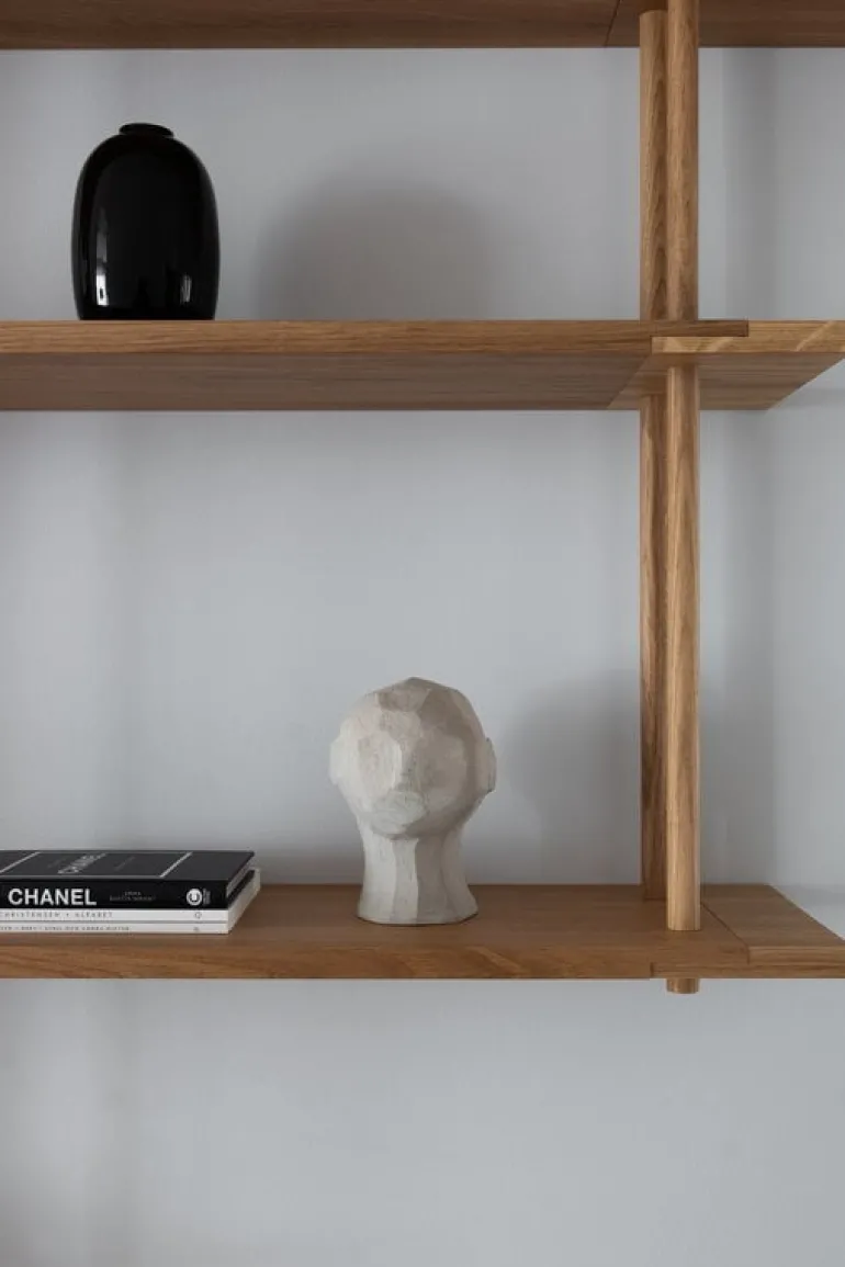 Fogia Bond W206 shelf, lacquered oak