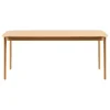 Fogia Figurine dining table, lacquered oak