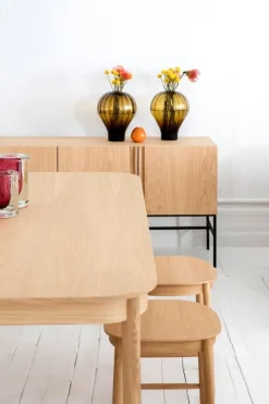 Fogia Figurine stool, lacquered oak