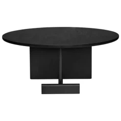 Fogia Koku coffee table H35, black oak