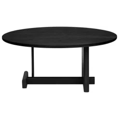 Fogia Koku coffee table H35, black oak
