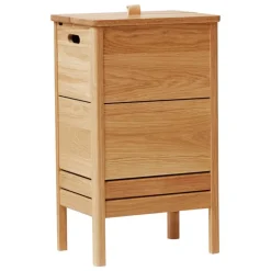 Form & Refine A Line laundry box, oak