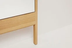 Form & Refine A Line mirror, oak