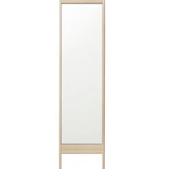 Form & Refine A Line mirror, white oak