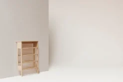 Form & Refine A Line shoe rack, 72 cm, white oak