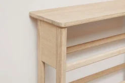 Form & Refine A Line shoe rack, 72 cm, white oak