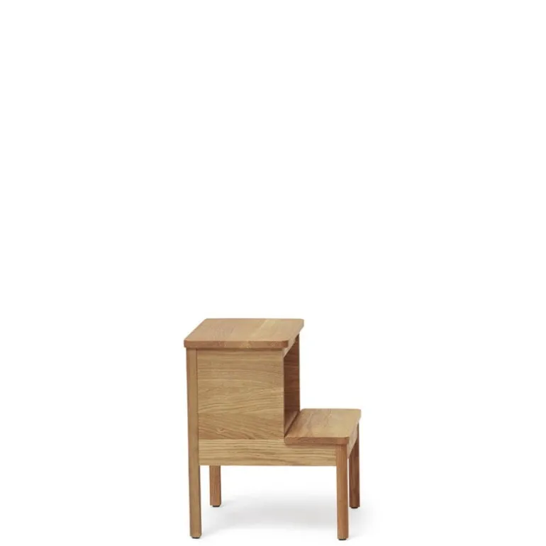 Form & Refine A Line step ladder, oak