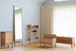 Form & Refine A Line storage bench, 111 cm, oak