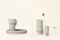 Form & Refine Alcoa pitcher, light grey