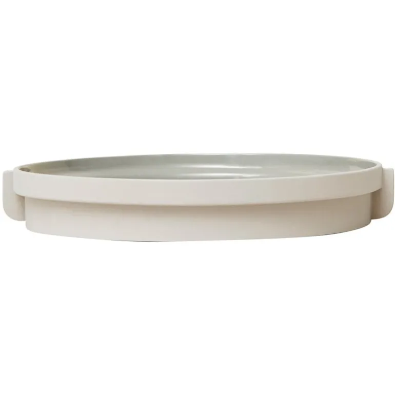 Form & Refine Alcoa tray, light grey