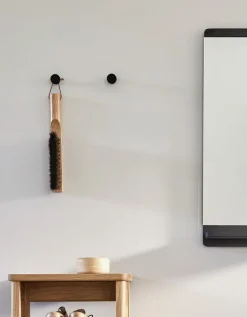 Form & Refine Angle hook, black, small