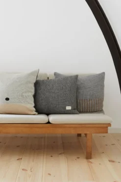 Form & Refine Aymara cushion, 52 x 52 cm, pattern Grey