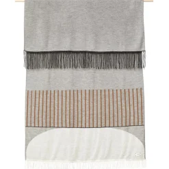 Form & Refine Aymara plaid, 190 x 130 cm, pattern Grey