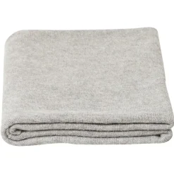 Form & Refine Aymara plaid, 190 x 130 cm, light grey