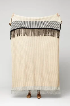 Form & Refine Aymara plaid, 190 x 130 cm, pattern Stripes