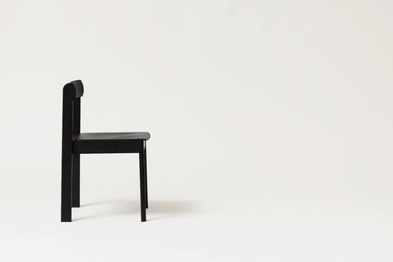 Form & Refine Blueprint chair, black stained oak